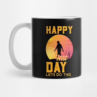 Happy First Day Lets Do this Cute Welcome back to school Teacher Gift For Students kindergarten high school teen girls Mug